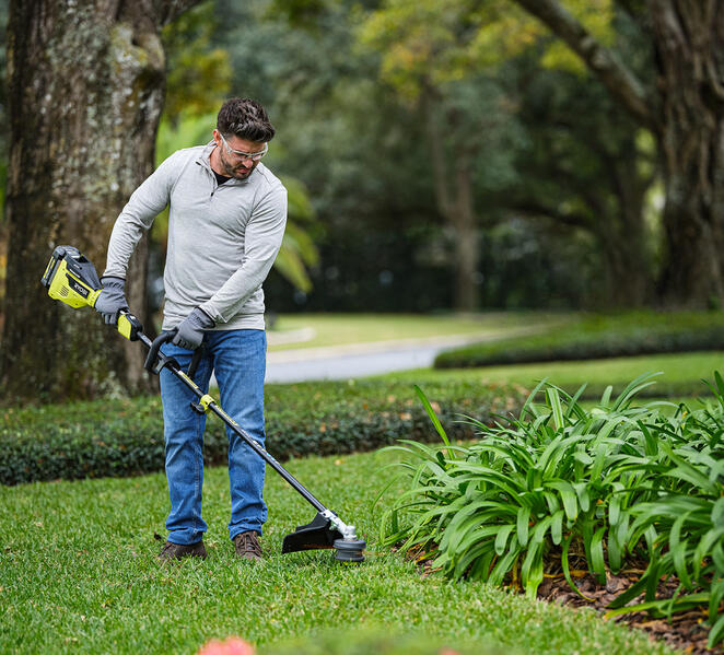 Lawn mowing